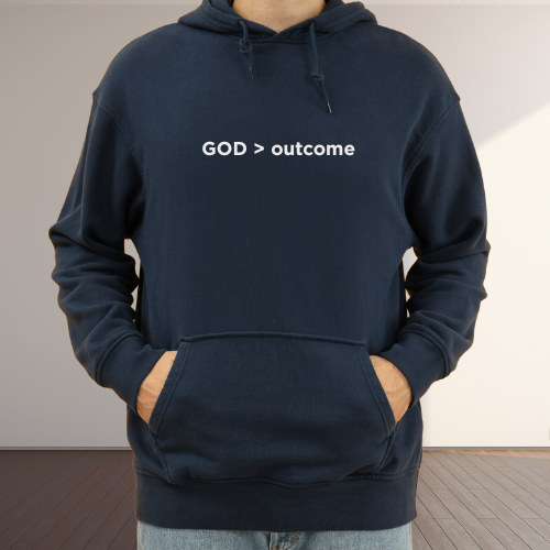 GOD > outcome Black Hoodie